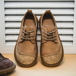 Men’s Closed-Toe Lace-Up Oxford Shoes