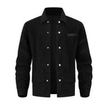 Men’s Corduroy Snap Button Shirt Jacket
