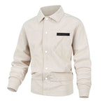 Men’s Corduroy Snap Button Shirt Jacket