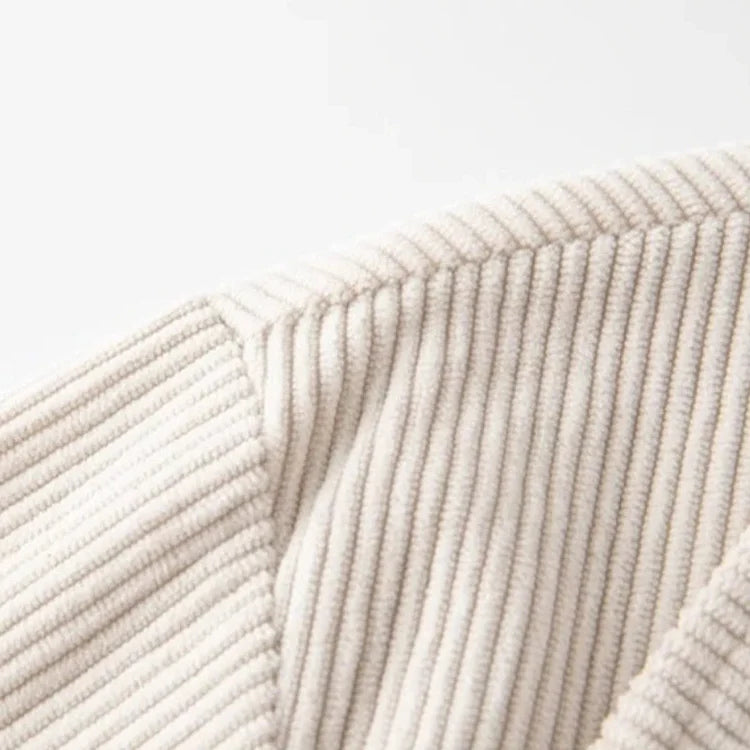 Men’s Corduroy Snap Button Shirt Jacket