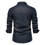 Men’s Denim Button Down Shirt