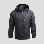 Men’s Hooded Full Zip Windbreaker Jacket