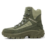 Men’s Lace-Up Tactical Hiking Work Boots