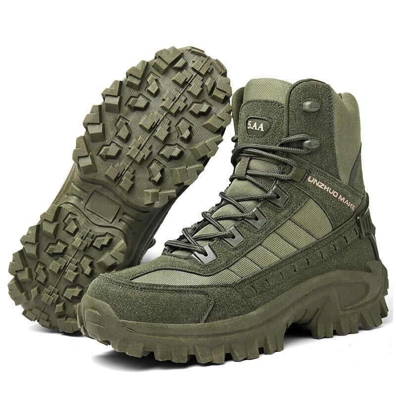 Men’s Lace-Up Tactical Hiking Work Boots