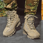 Men’s Lace-Up Tactical Hiking Work Boots