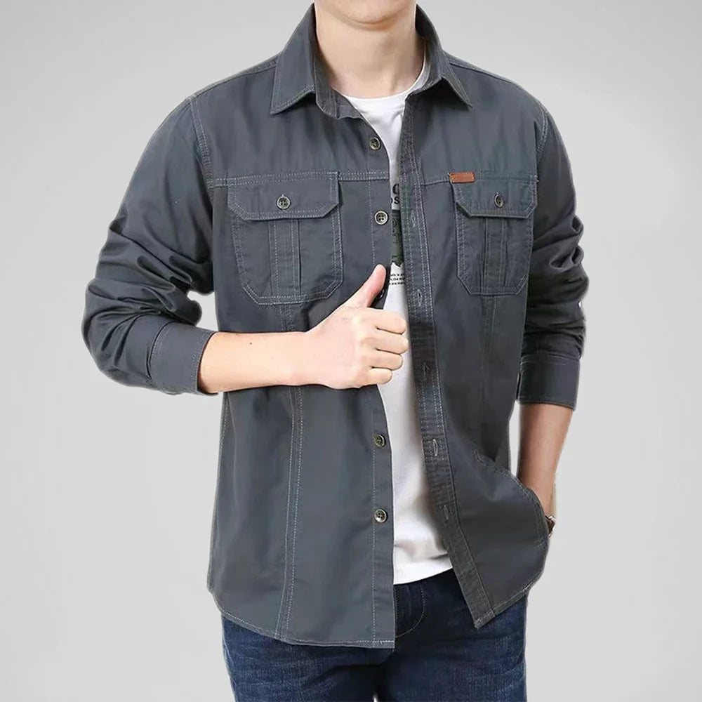 Men’s Long Sleeve Button Down Shirt