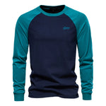 Men’s Long Sleeve O-neck Collar T-Shirt