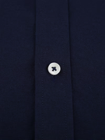 Men’s Long Sleeve Pointed Collar Button Down Shirt