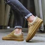 Men’s Low-Top Lace-Up Casual Sneakers