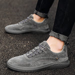 Men’s Low Top Sneakers with Lace Closure
