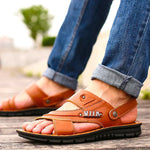 Men’s Open Toe Multi Strap Back Strap Sandals