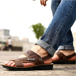 Men’s Open Toe Multi Strap Back Strap Sandals
