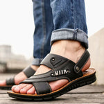 Men’s Open Toe Multi Strap Back Strap Sandals