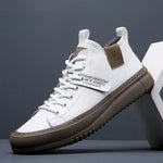 Men’s Platform Sole Lace-Up Sneakers