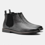 Men’s Pull Tab Elastic Side Chelsea Ankle Boots