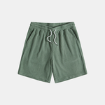 Men’s Short Sleeve Shirt and Drawstring Shorts 2 Piece Set