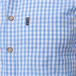 Men’s Slim Fit Checkered Button Down Shirt