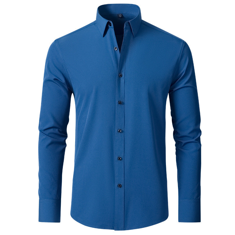 Men’s Slim Fit Long Sleeve Button Up Shirt