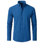 Men’s Slim Fit Long Sleeve Button Up Shirt