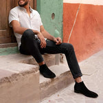 Men’s Slip-On Chelsea Ankle Boots