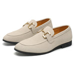 Men’s Slip-On Closed-Toe Horsebit Loafers