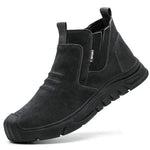 Men’s Slip-On Steel Toe Work Boots