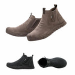 Men’s Slip-On Steel Toe Work Boots