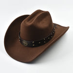 Men’s Wide Brim Western Cowboy Hat