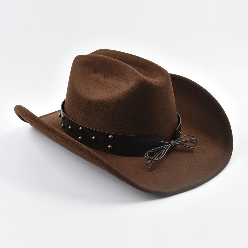 Men’s Wide Brim Western Cowboy Hat