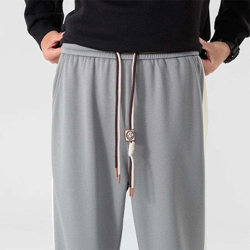 Men’s Wide Leg Elastic Waist Sweatpants