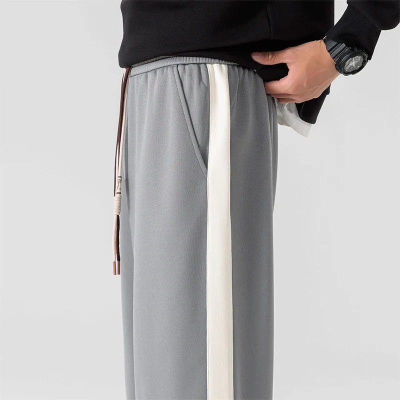 Men’s Wide Leg Elastic Waist Sweatpants