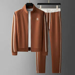 Men’s Zip Up Jacket and Jogger Pants 2 Piece Tracksuit Set