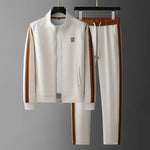 Men’s Zip Up Jacket and Jogger Pants 2 Piece Tracksuit Set