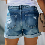 Women’s Button Fly Denim Shorts