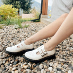 Women’s Closed-Toe Double Strap Mary Jane Shoes