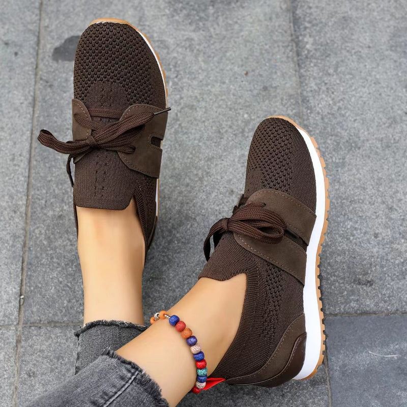 Women’s Closed-Toe Lace-Up Low-Top Shoes