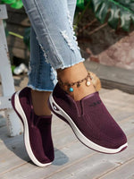 Women’s Closed-Toe Low-Top Slip-On Shoes