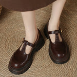 Women’s Closed-Toe Platform Mary Jane Shoes