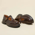 Women’s Closed-Toe Platform Mary Jane Shoes