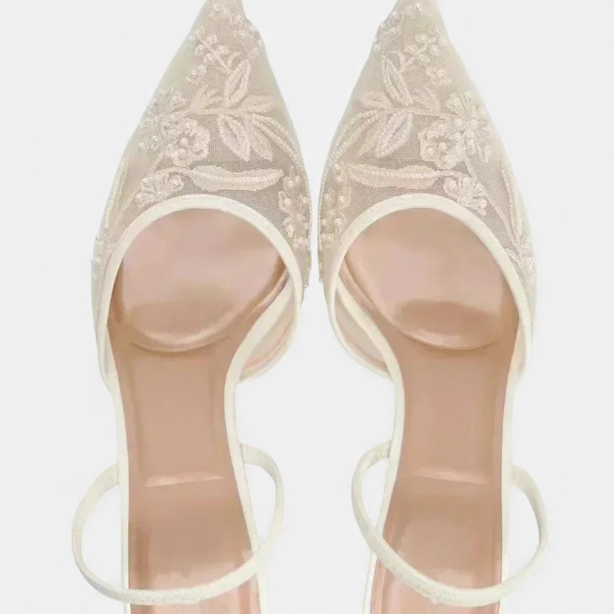 Women’s Closed-Toe Pointed Mule High Heel Shoes