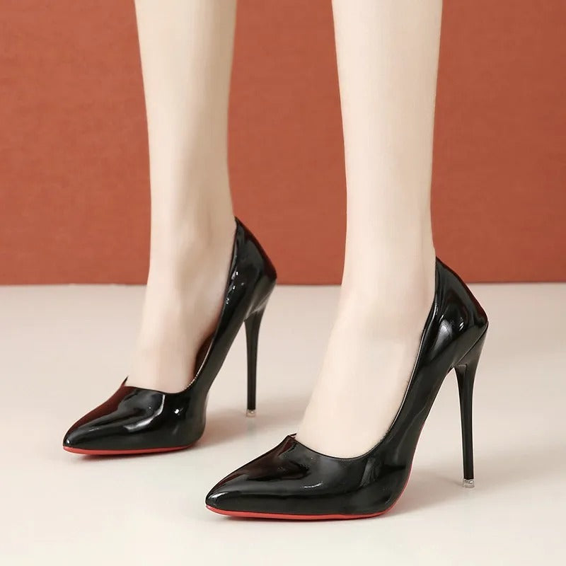 Women’s Closed-Toe Pointed Stiletto Heel Shoes