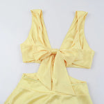 Women’s Cut-Out Maxi Wedding Guest Dress