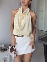 Women’s Halter Neck Sleeveless Top