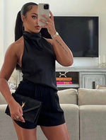 Women’s Halter Neck Sleeveless Top