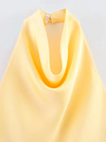 Women’s Halter Neck Sleeveless Top