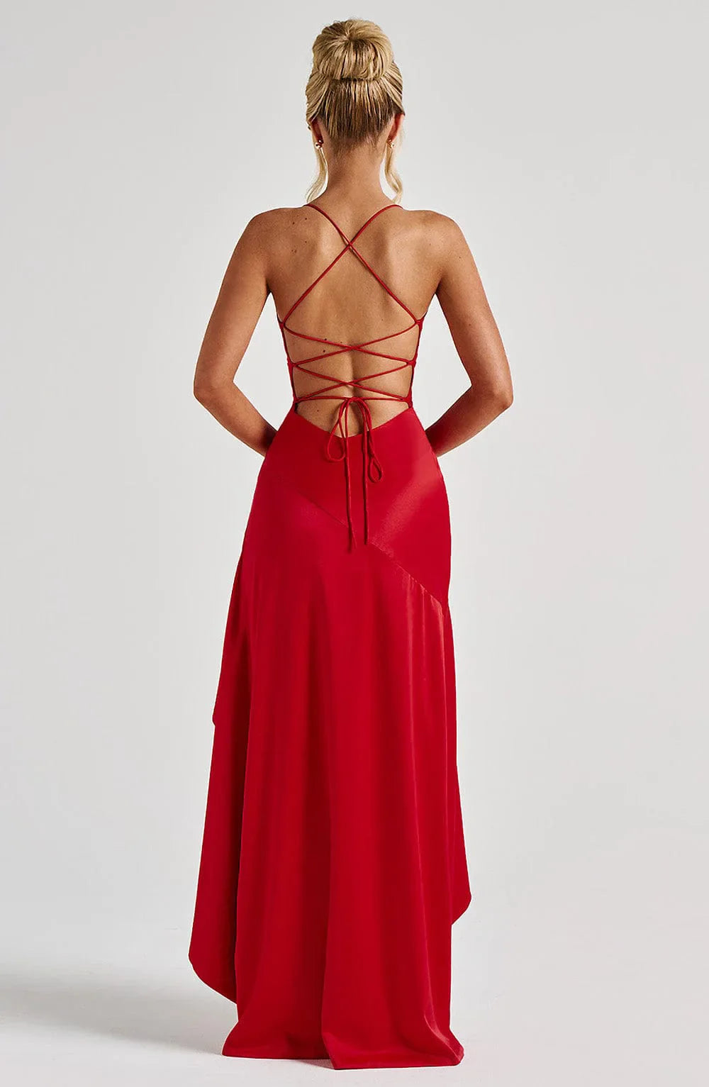 Women’s High Slit Maxi Wedding Guest Dress
