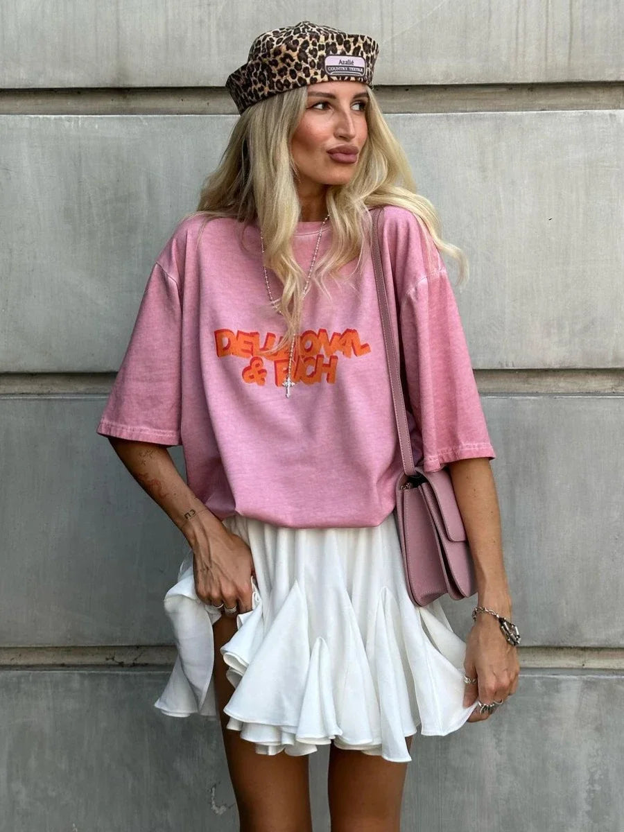 Women’s High Waisted Flared Mini Skort