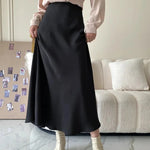 Women’s High Waisted Midi Skirt