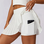 Women’s High Waisted Pleated Mini Skort