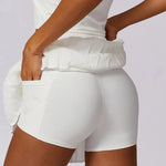 Women’s High Waisted Pleated Mini Skort